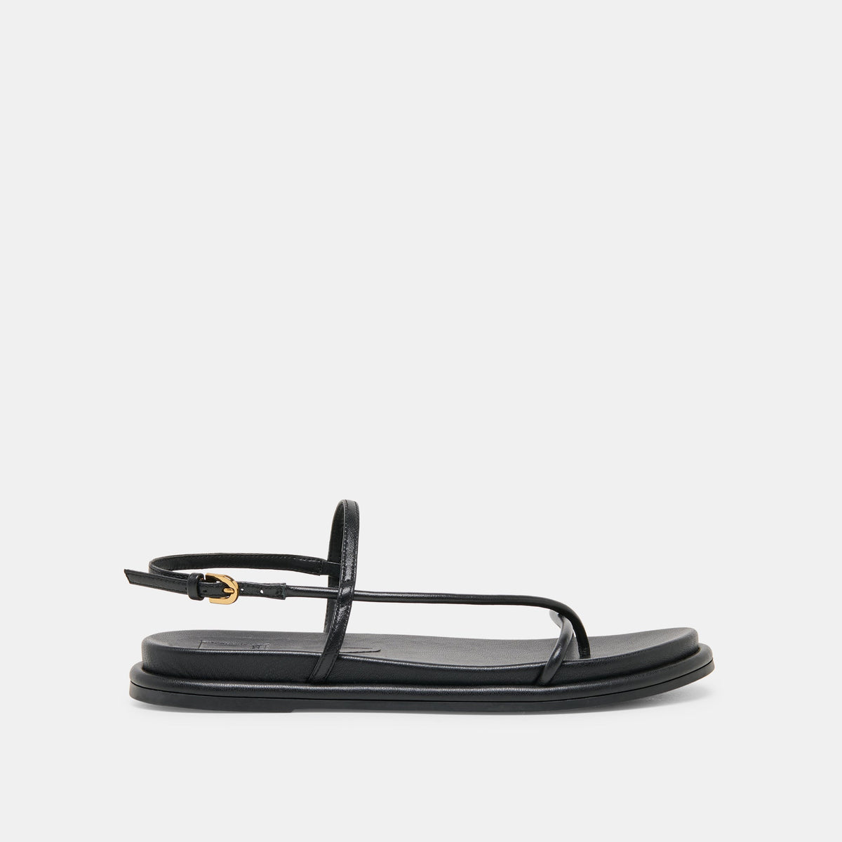 Dom Black Leather Sandals - Dolce Vita