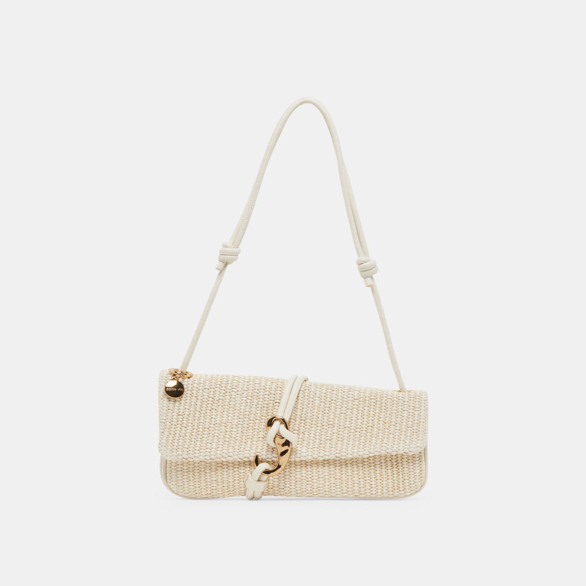 Alice Natural Raffia Shoulder Bag - Dolce Vita