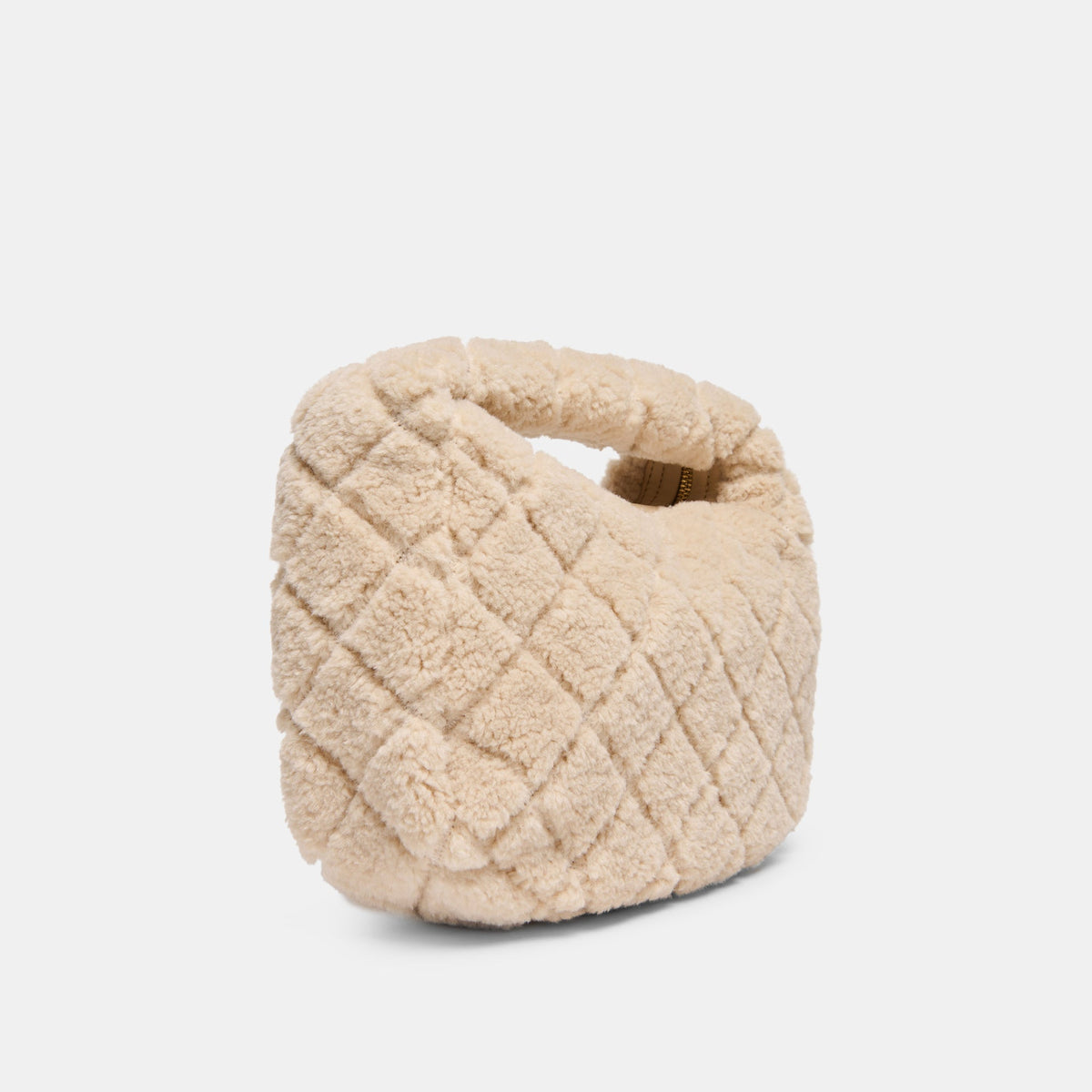 Frankie Natural Plush Handbag - Dolce Vita