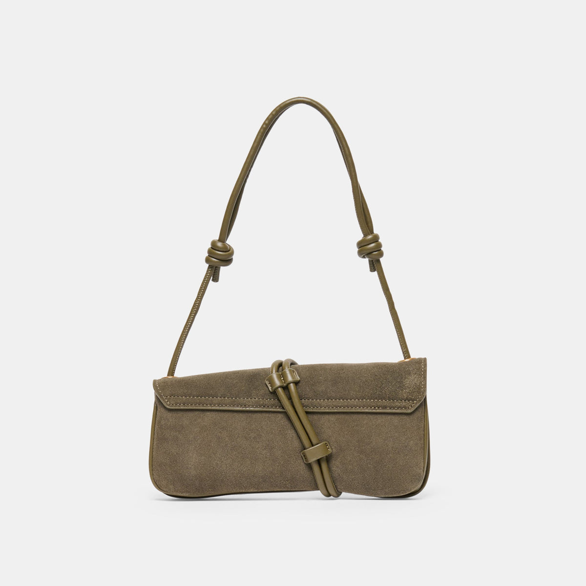 Alice Olive Suede Shoulder Bag - Dolce Vita