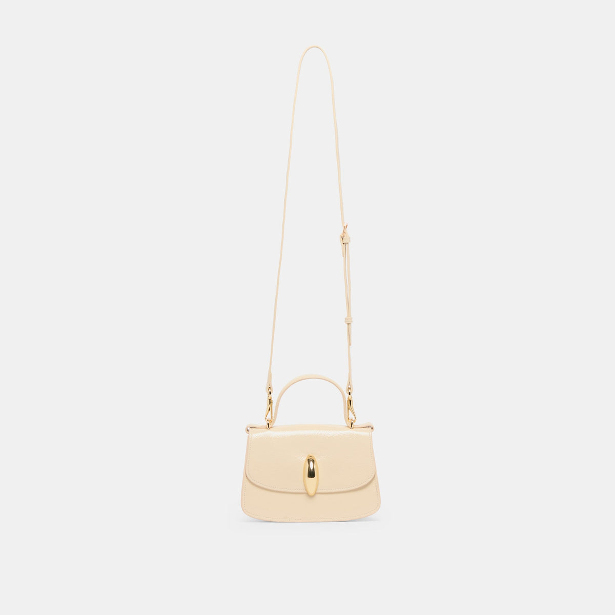 Lucia Creme Crackled Stella Crossbody - Dolce Vita