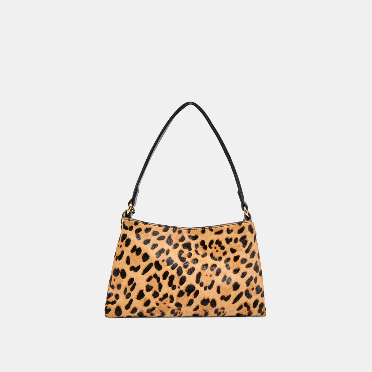 Jagger Leopard Calf Hair Shoulder Bag - Dolce Vita