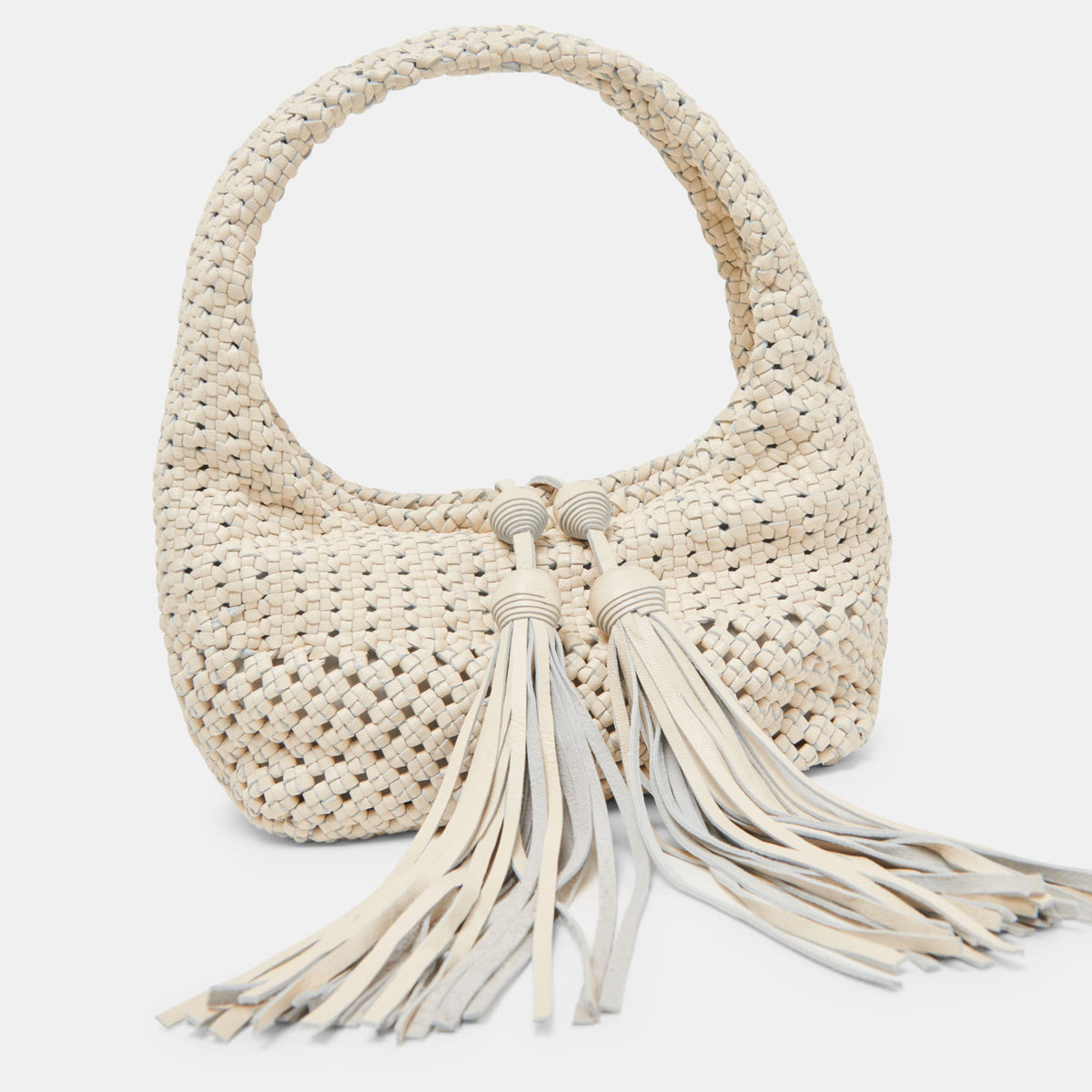 Zenia Bone Leather Handbag - Dolce Vita