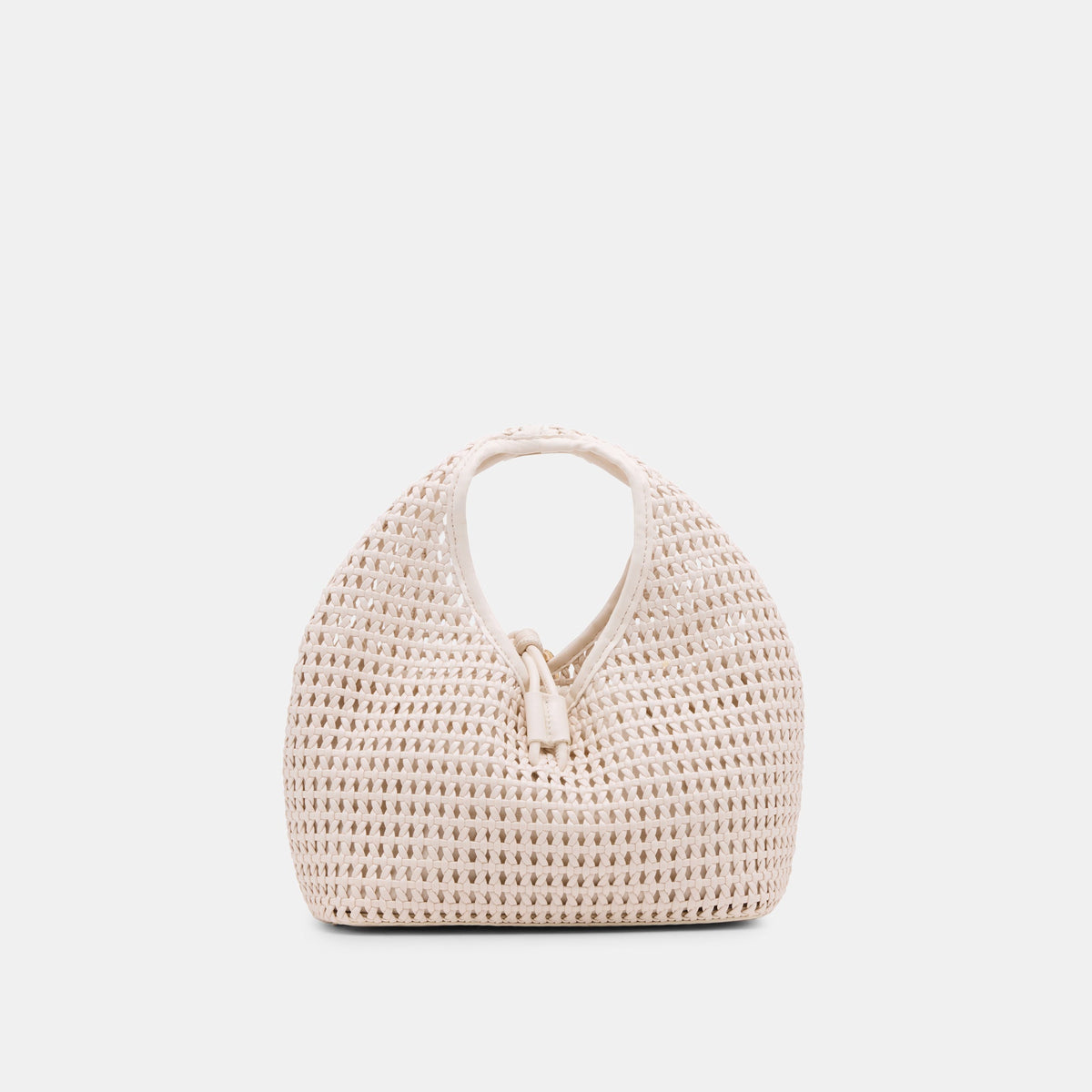Dahlia Ivory Stella Woven Handbag - Dolce Vita