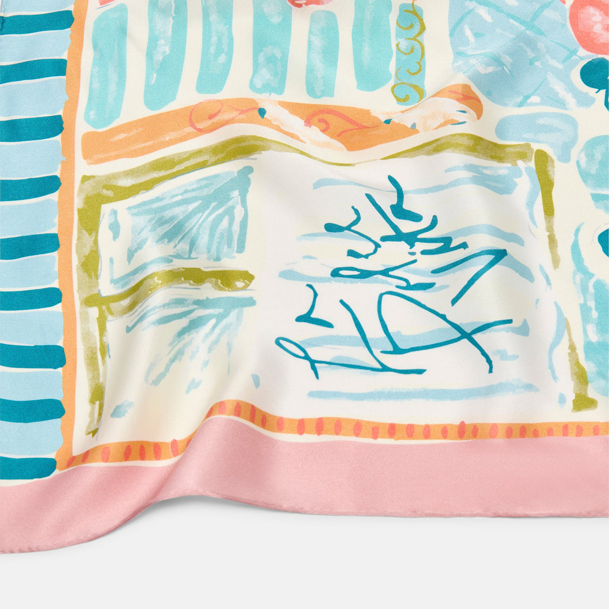 La Dolce Vita Pastel Multi Scarf - Dolce Vita