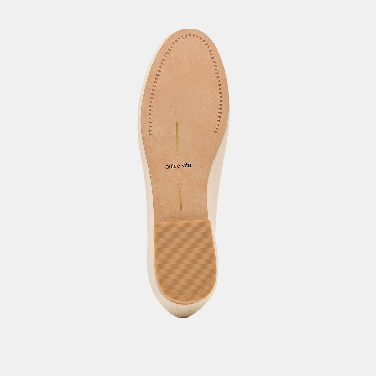 Ritla Bone Leather Ballet Flats - Dolce Vita